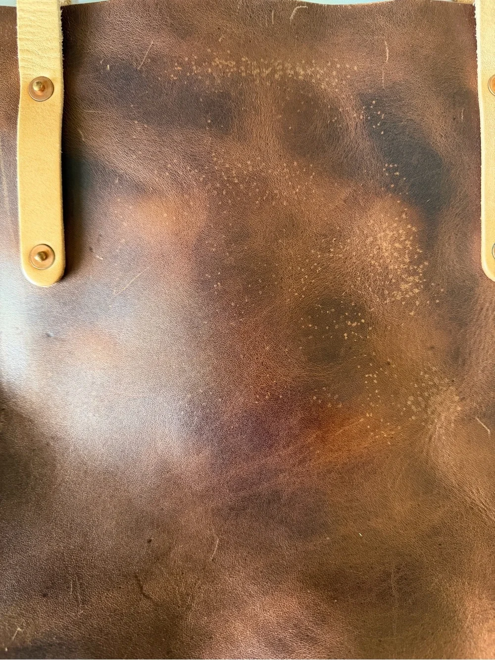 Go Forth Goods Large Avery tote in Rustic Pecan - Picture 7 of 14